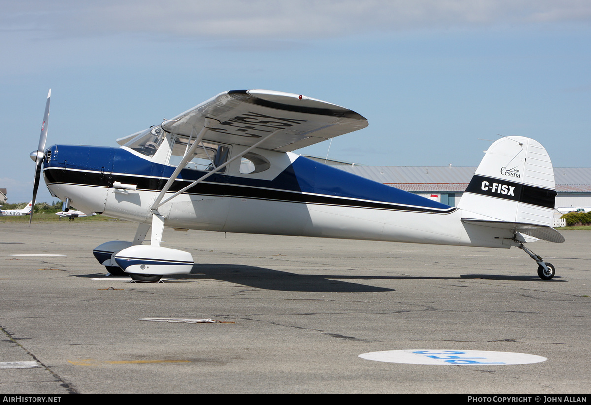 Aircraft Photo of C-FISX | Cessna 140 | AirHistory.net #132574