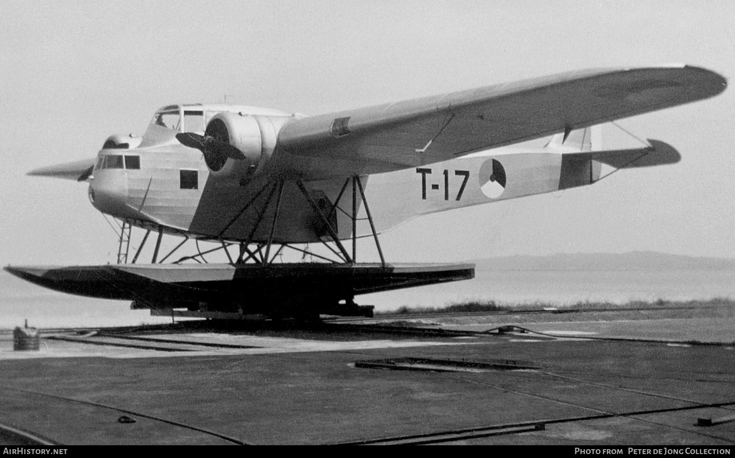 Aircraft Photo of T-17 | Fokker T.IVa | Netherlands - Navy | AirHistory.net #132590