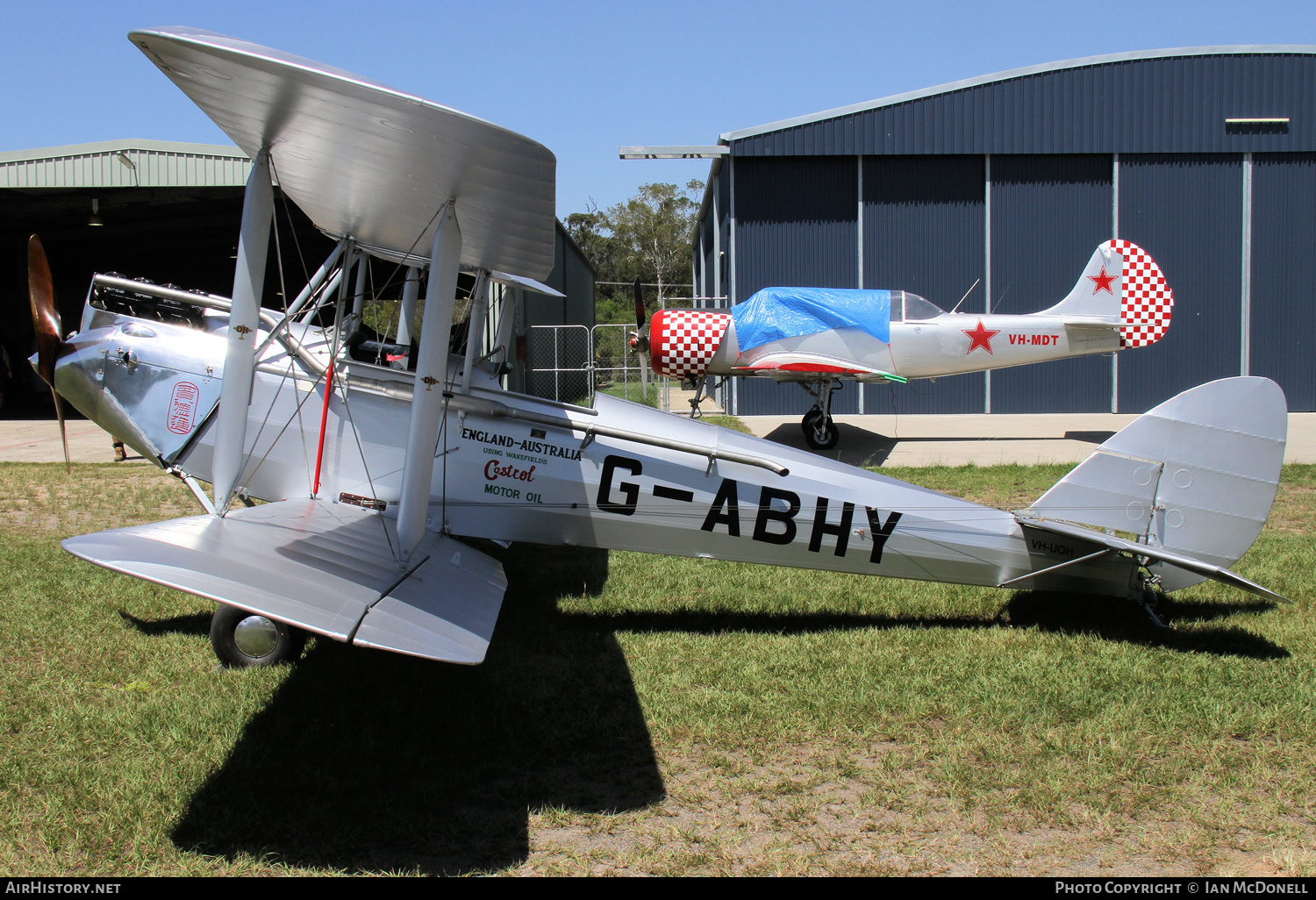 Aircraft Photo of VH-UQH / G-ABHY | De Havilland D.H. 60M Moth | AirHistory.net #132604