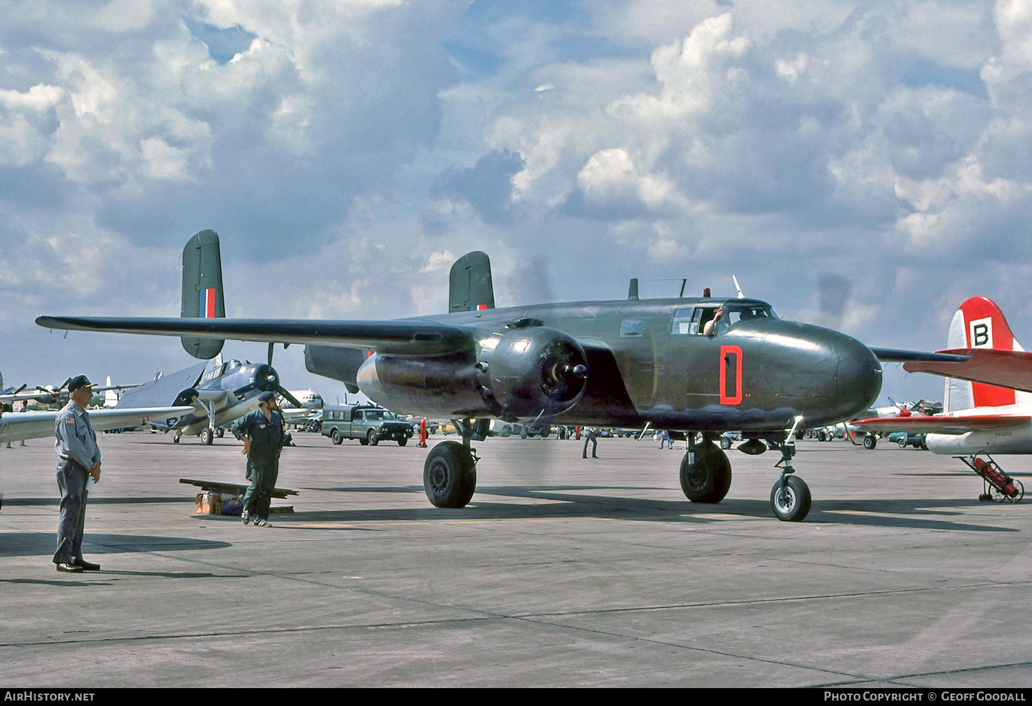 Aircraft Photo of C-GCWM / HD372 | North American B-25J Mitchell | Canada - Air Force | AirHistory.net #132608