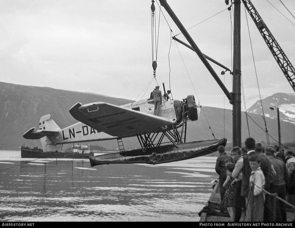 Aircraft Photo of LN-DAB | Junkers W 34hi | Norwegian Air Lines - DNL | AirHistory.net #132615