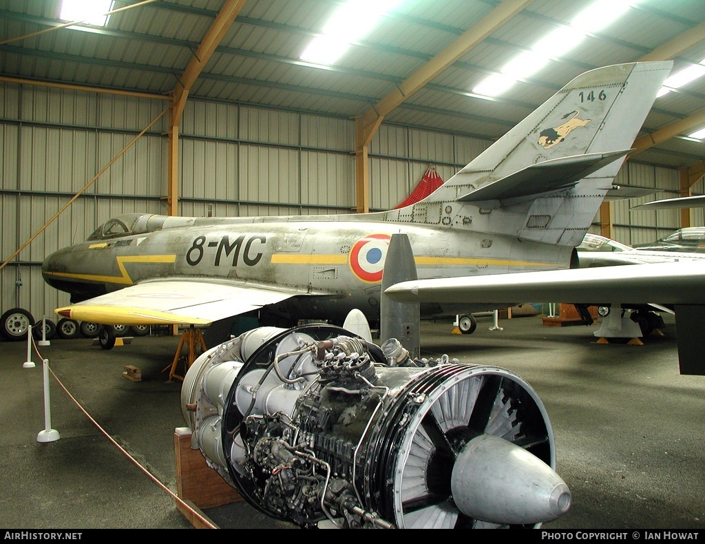 Aircraft Photo of 146 | Dassault MD-454 Mystere IV A | France - Air Force | AirHistory.net #132629