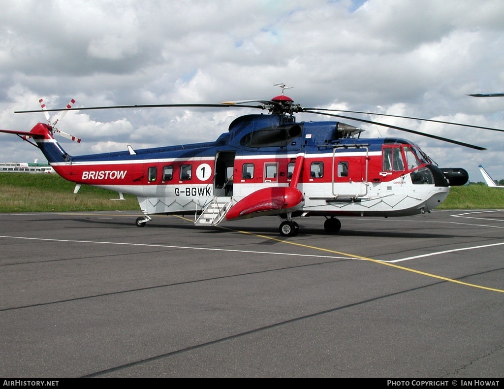 Aircraft Photo of G-BGWK | Sikorsky S-61N MkII | Bristow Helicopters | AirHistory.net #132630