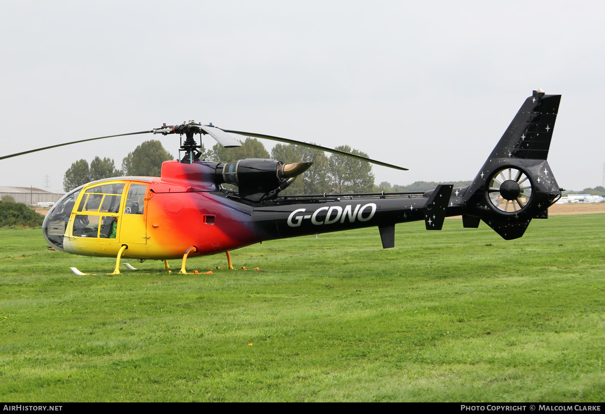 Aircraft Photo of G-CDNO | Aerospatiale SA-341B Gazelle AH1 | CJ Helicopters | AirHistory.net #132657