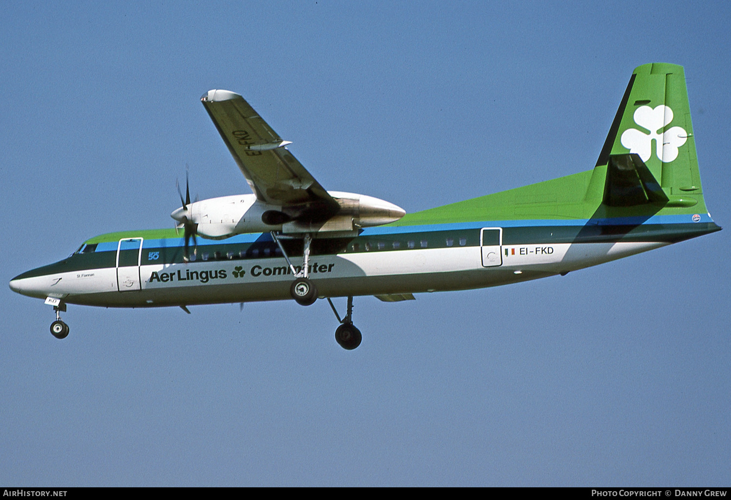 Aircraft Photo of EI-FKD | Fokker 50 | Aer Lingus Commuter | AirHistory.net #132669