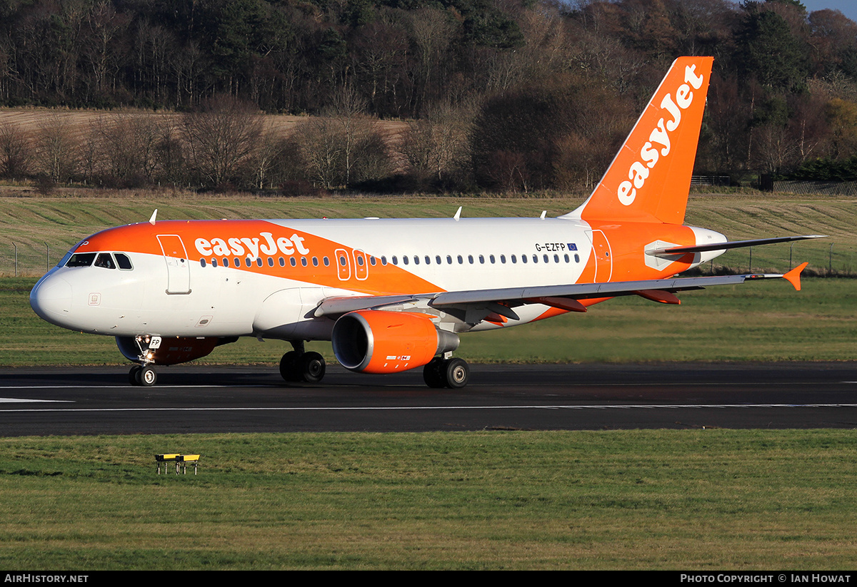 Aircraft Photo of G-EZFP | Airbus A319-111 | EasyJet | AirHistory.net #132678