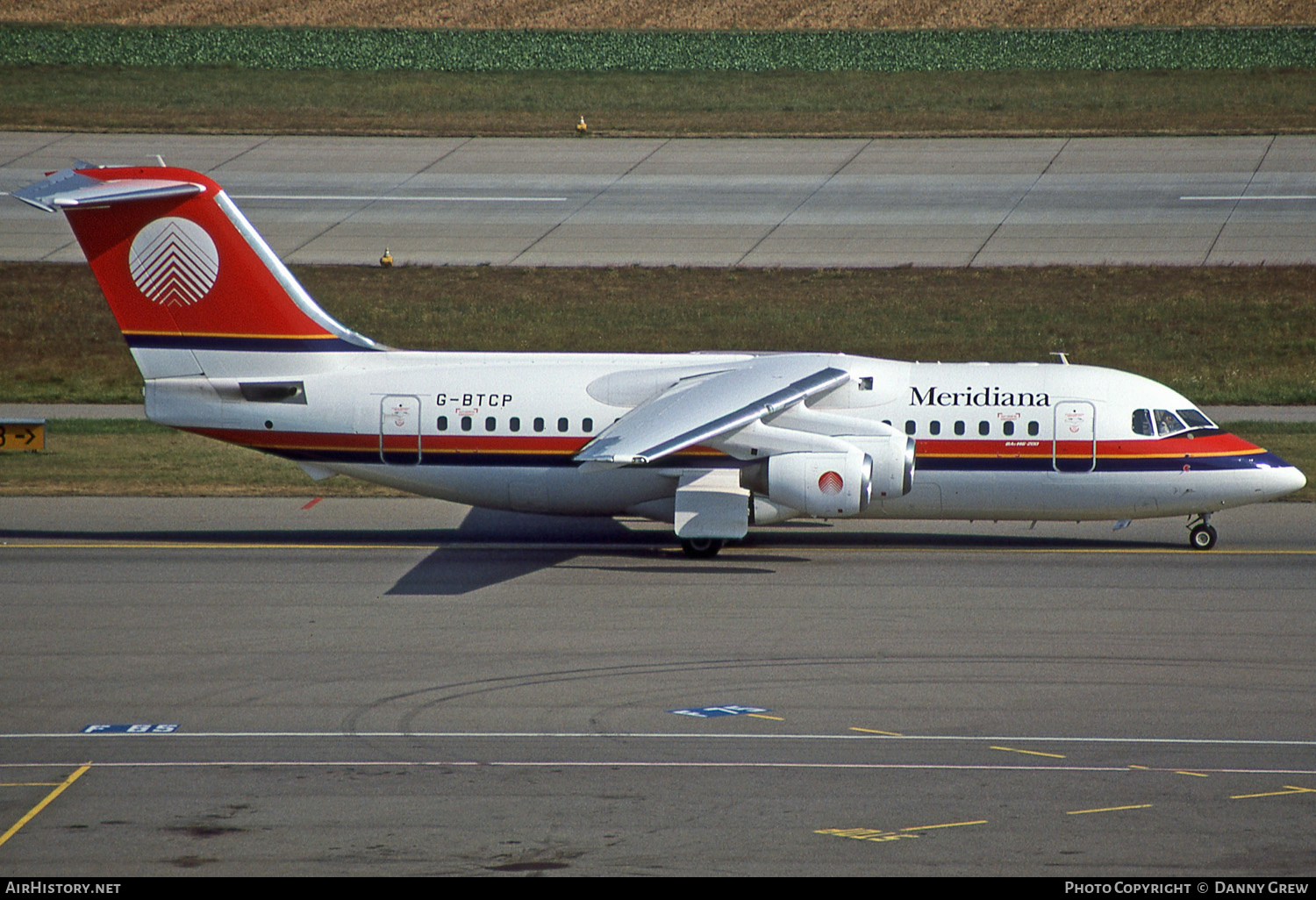 Aircraft Photo of G-BTCP | British Aerospace BAe-146-200 | Meridiana | AirHistory.net #132692