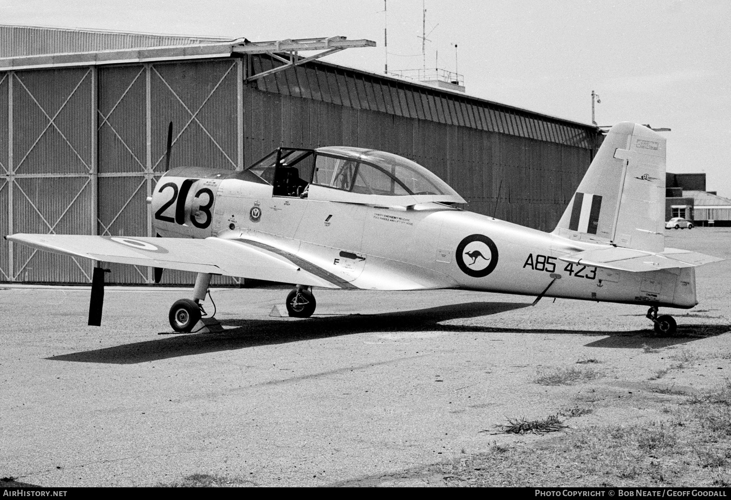 Aircraft Photo of A85-423 | Commonwealth CA-25 Winjeel | Australia - Air Force | AirHistory.net #132727