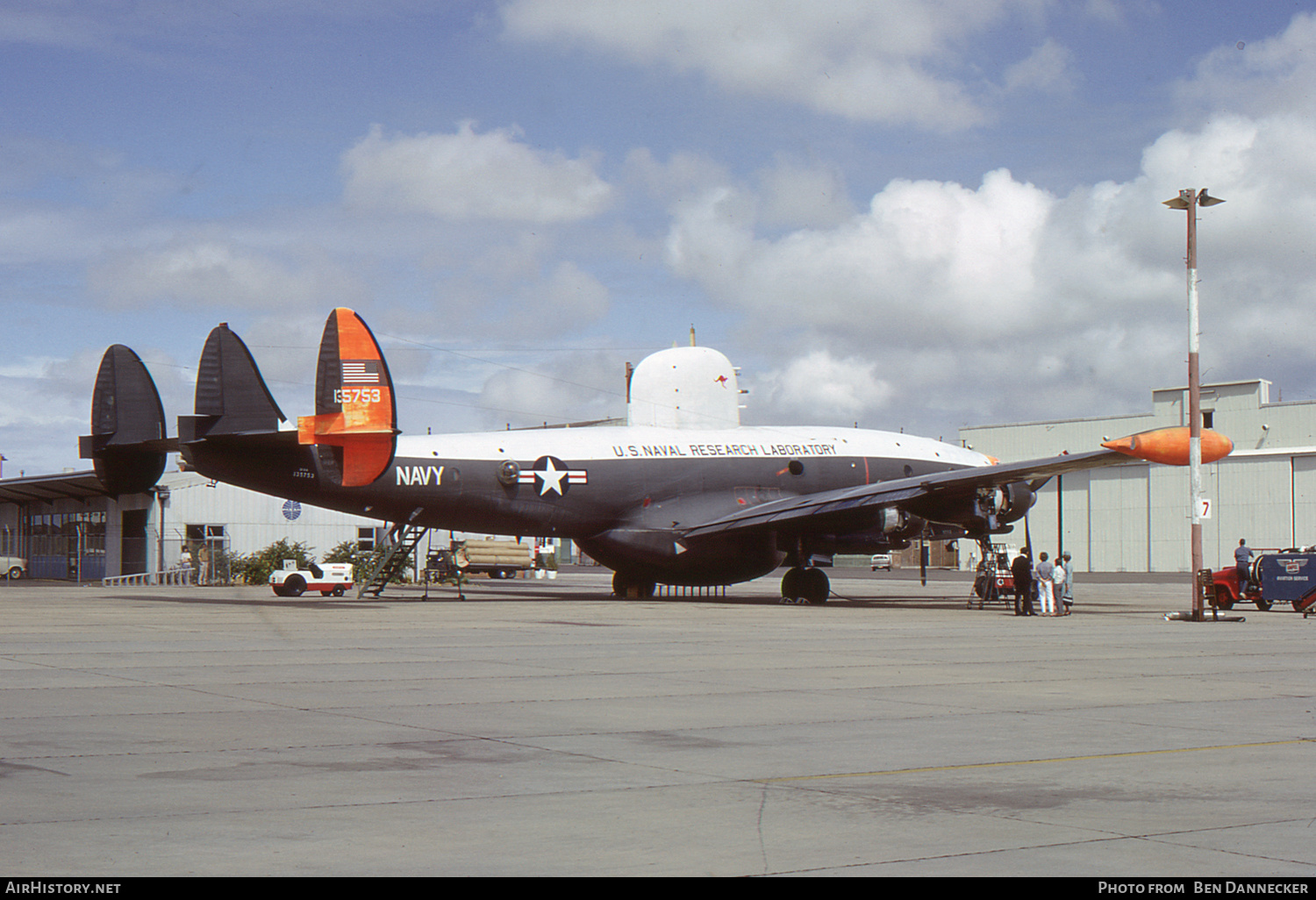 Aircraft Photo of 135753 | Lockheed EC-121K Warning Star | USA - Navy | AirHistory.net #132728