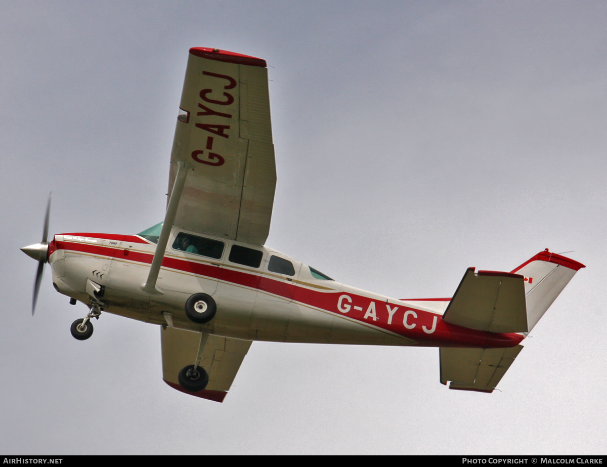 Aircraft Photo of G-AYCJ | Cessna TP206D Turbo Super Skylane | AirHistory.net #132730