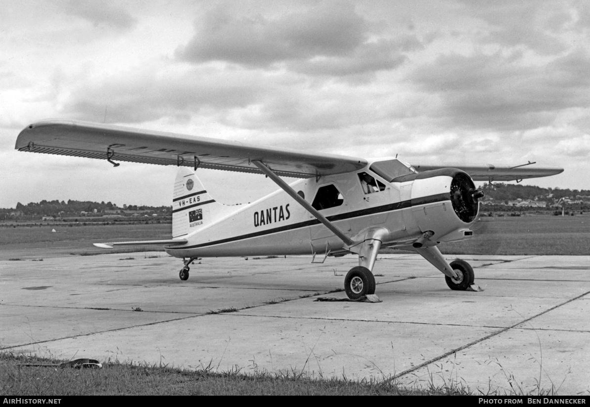 Aircraft Photo of VH-EAS | De Havilland Canada DHC-2 Beaver Mk1 | Qantas | AirHistory.net #132737