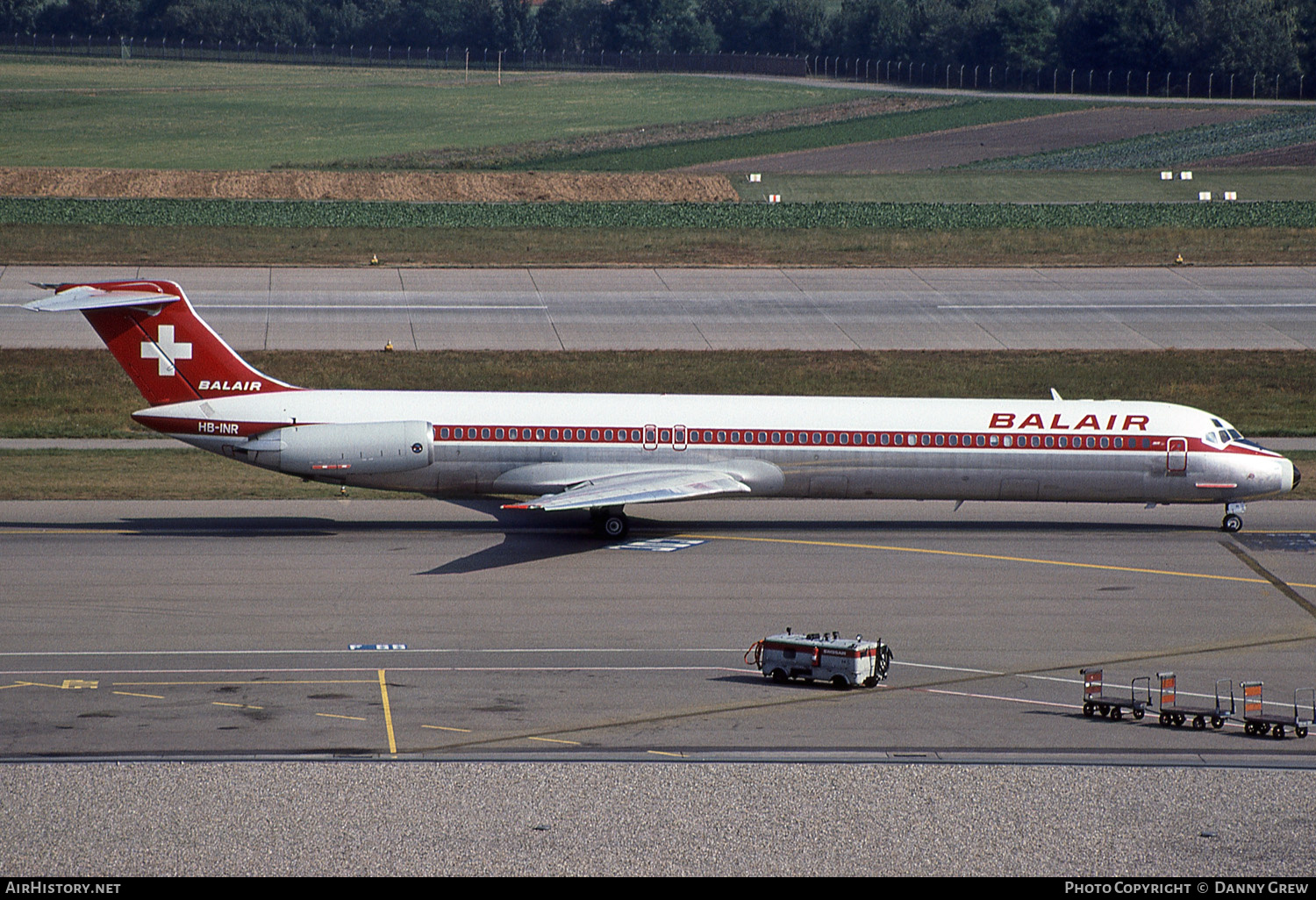 Aircraft Photo of HB-INR | McDonnell Douglas MD-82 (DC-9-82) | Balair | AirHistory.net #132741