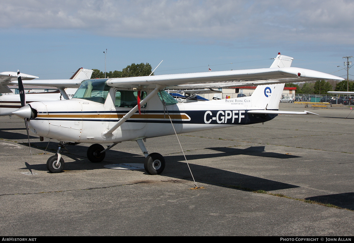 Aircraft Photo of C-GPFF | Cessna 152 | Pacific Flying Club | AirHistory.net #132759