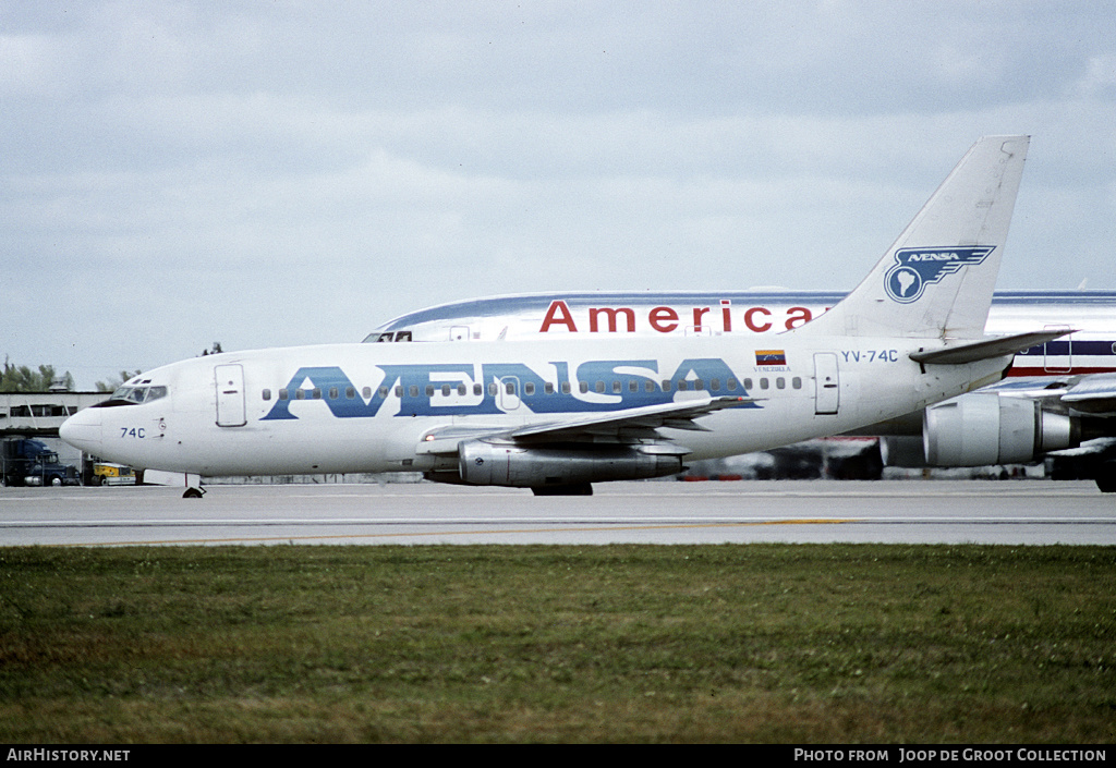 Aircraft Photo of YV-74C | Boeing 737-229/Adv | Avensa - Aerovías Venezolanas | AirHistory.net #132773