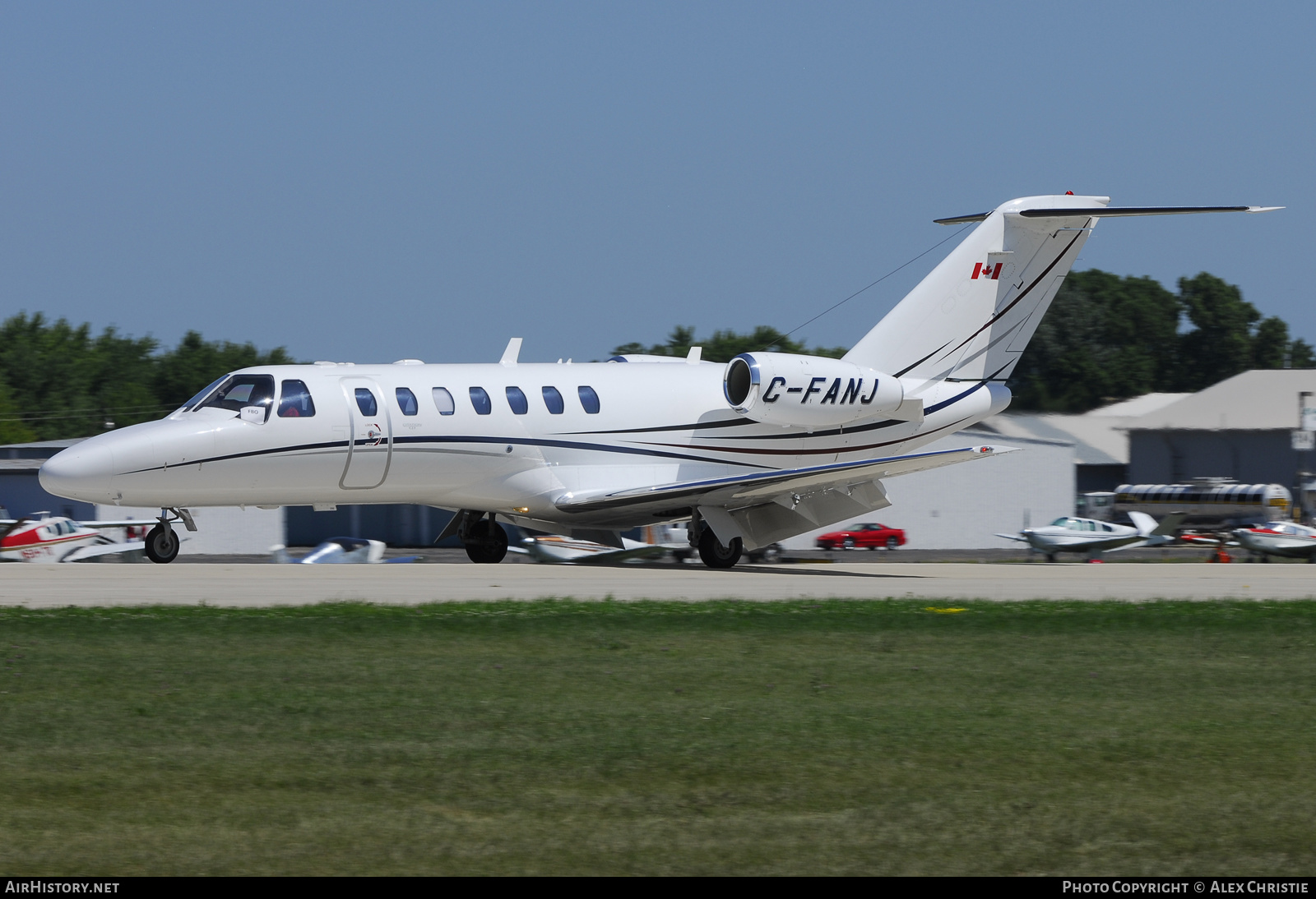 Aircraft Photo of C-FANJ | Cessna 525B CitationJet CJ3 | AirHistory.net #132797