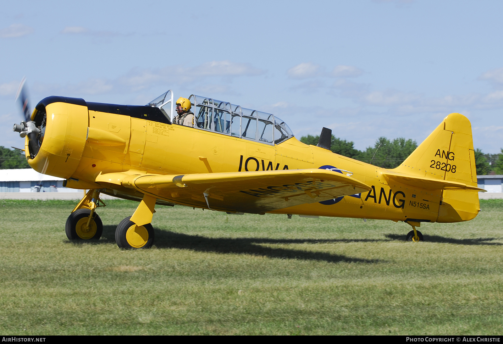 Aircraft Photo of N515SA / 28208 | North American AT-6D Texan | USA - Air Force | AirHistory.net #132798