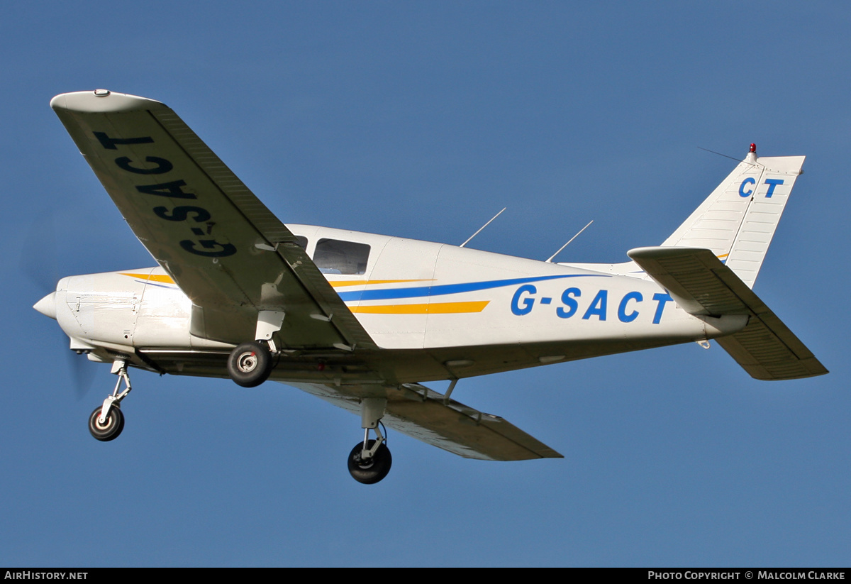 Aircraft Photo of G-SACT | Piper PA-28-161 Cadet | Sherburn Aero Club | AirHistory.net #132805