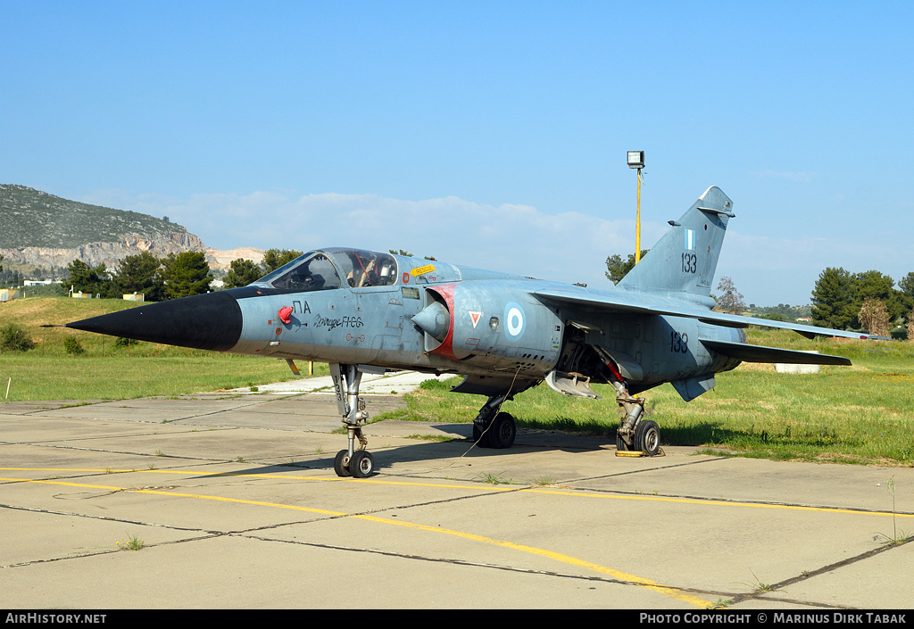Aircraft Photo of 133 | Dassault Mirage F1CG | Greece - Air Force | AirHistory.net #132813