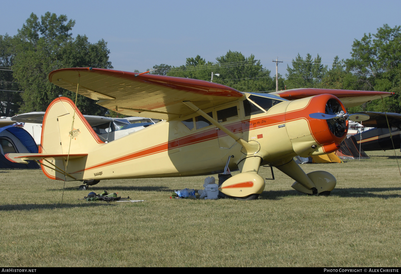 Aircraft Photo of N444BF | Stinson AT-19 Reliant (V-77) | AirHistory.net #132814