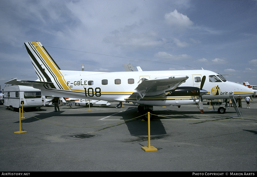 Aircraft Photo of F-GBLE | Embraer EMB-110P2 Bandeirante | Brit Air | AirHistory.net #132824