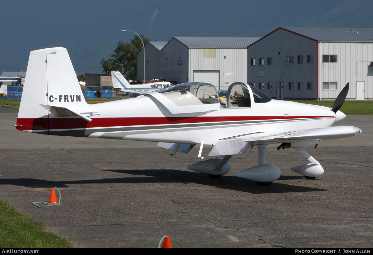 Aircraft Photo of C-FRVN | Van's RV-7A | AirHistory.net #132832