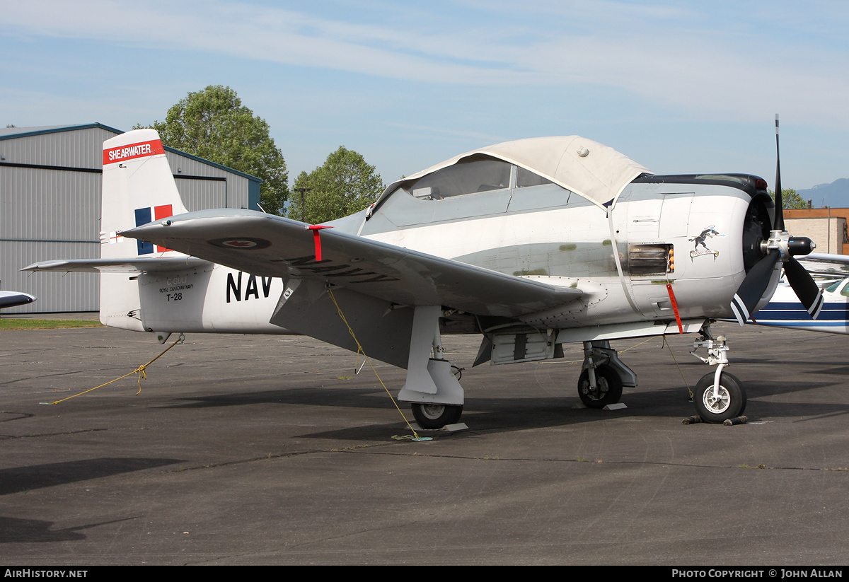 Aircraft Photo of C-GULI | North American T-28A Fennec | Canada - Navy | AirHistory.net #132859