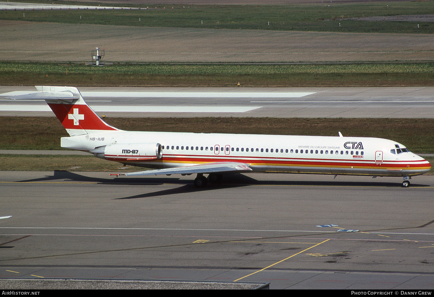 Aircraft Photo of HB-IUB | McDonnell Douglas MD-87 (DC-9-87) | CTA - Compagnie de Transport Aérien | AirHistory.net #132865