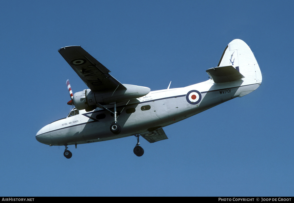 Aircraft Photo of WV701 | Percival P.66 Pembroke C.1 | UK - Air Force | AirHistory.net #132870