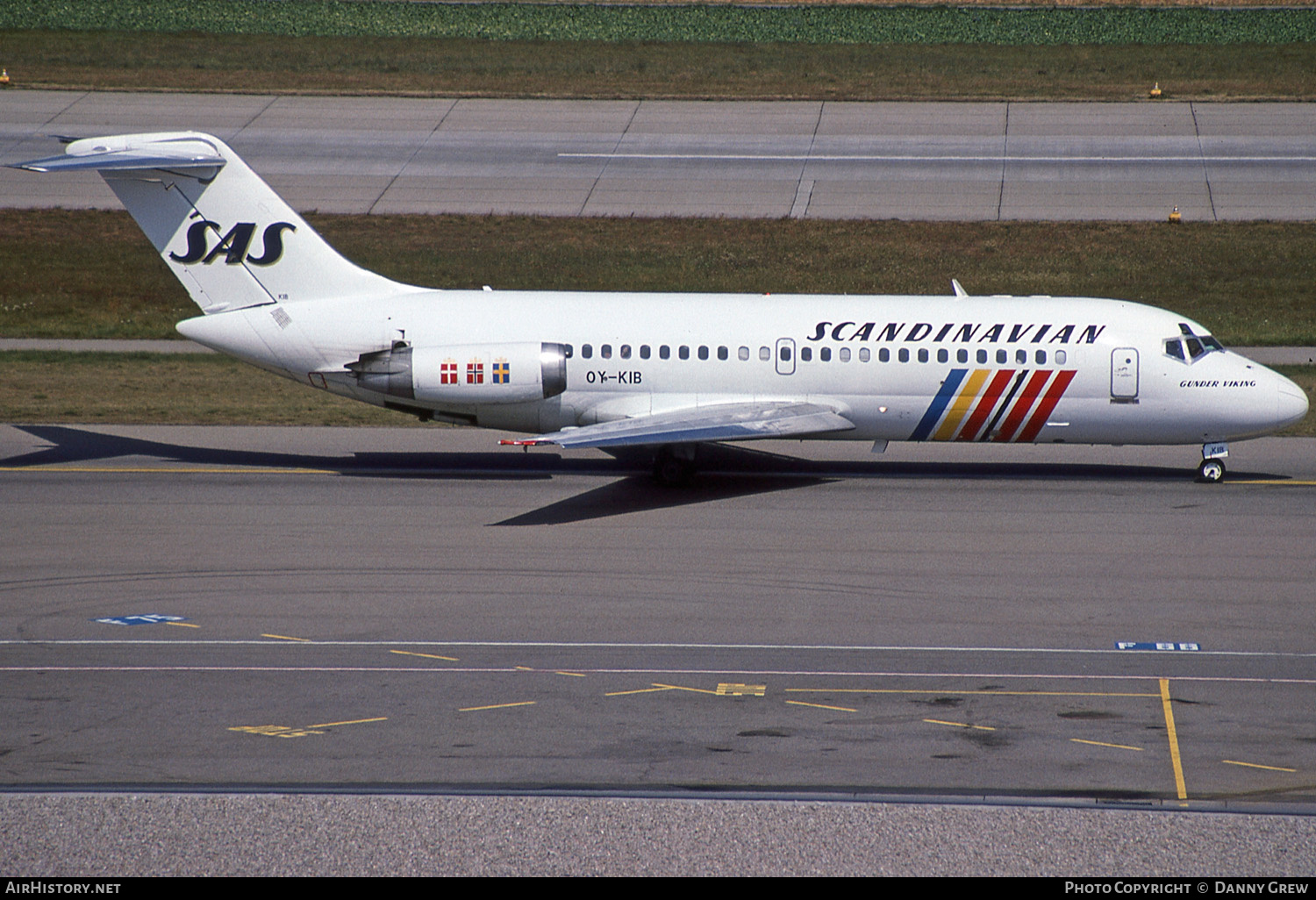 Aircraft Photo of OY-KIB | McDonnell Douglas DC-9-21 | Scandinavian Airlines - SAS | AirHistory.net #132876