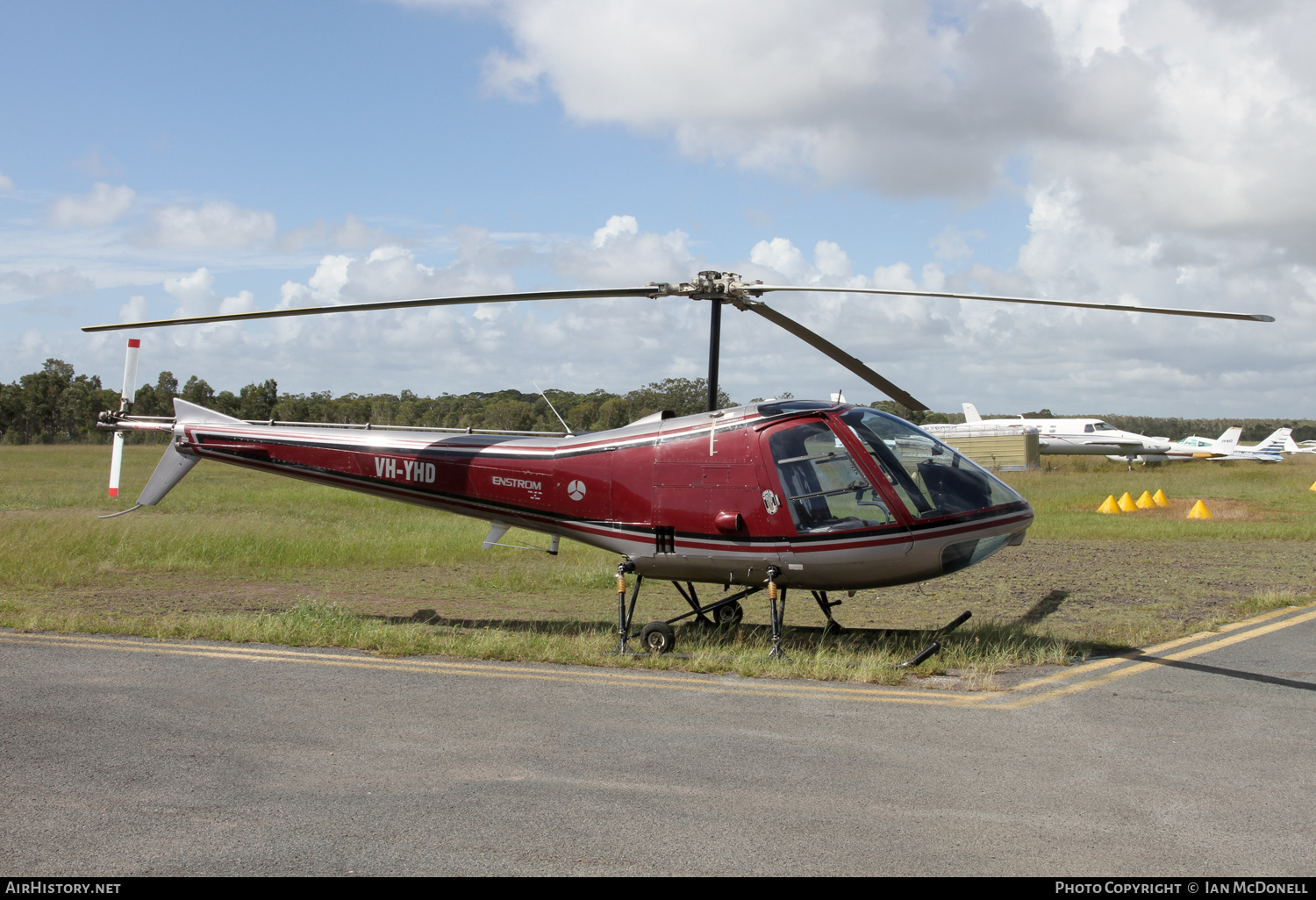 Aircraft Photo of VH-YHD | Enstrom 280C Shark | AirHistory.net #132880