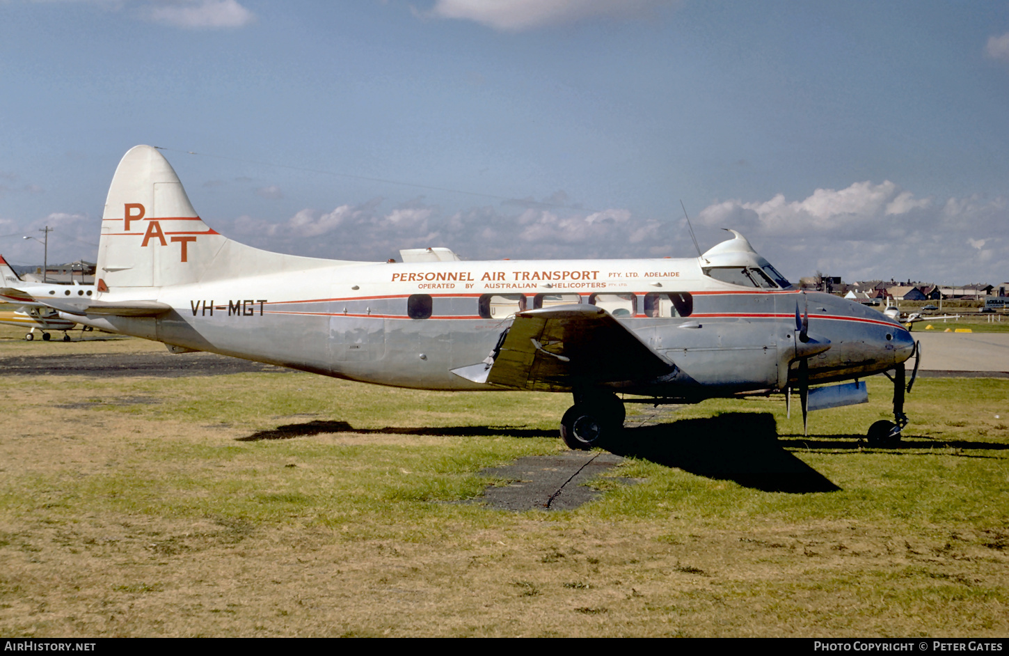 Aircraft Photo of VH-MGT | De Havilland D.H. 104 Dove 1B | Personnel Air Transport - PAT | AirHistory.net #132887