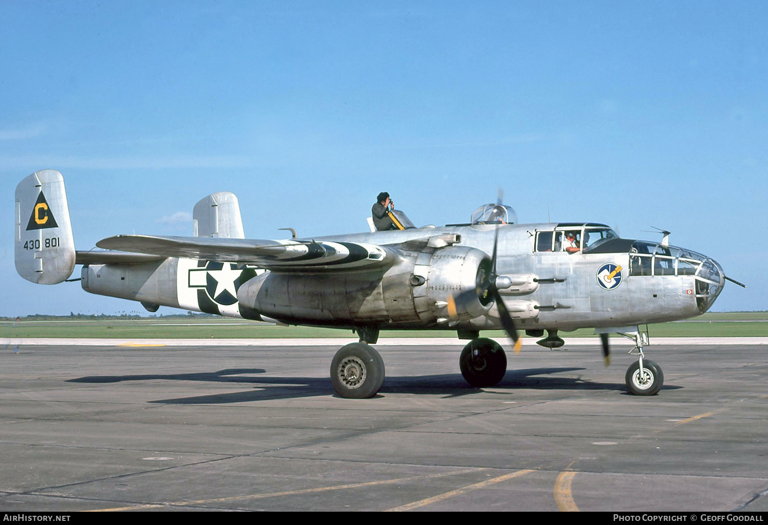 Aircraft Photo of N30801 / 430801 | North American B-25J Mitchell | USA - Air Force | AirHistory.net #132890