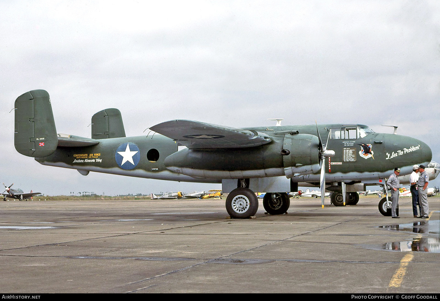 Aircraft Photo of N3161G | North American B-25J Mitchell | Confederate Air Force | USA - Air Force | AirHistory.net #132893