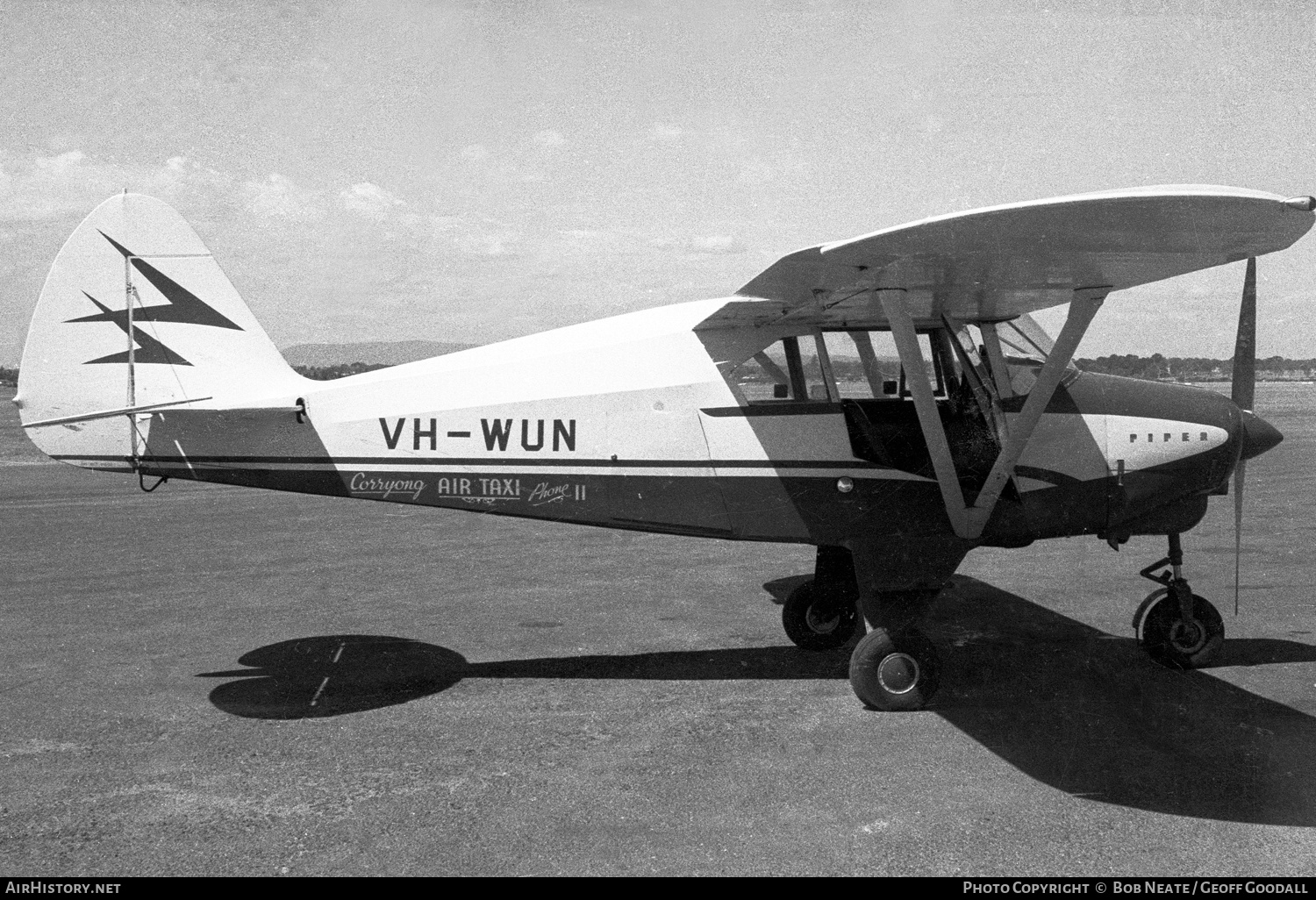 Aircraft Photo of VH-WUN | Piper PA-22-150 Caribbean | Corryong Air Taxi | AirHistory.net #132897