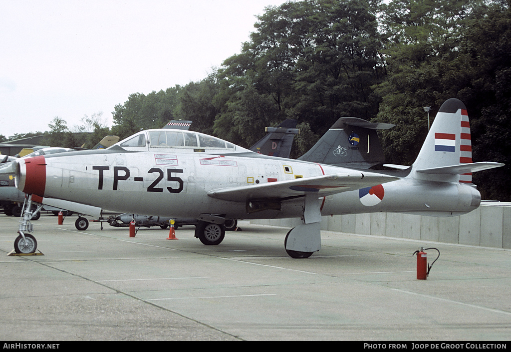 Aircraft Photo of K-6 | Republic F-84E Thunderjet | Netherlands - Air Force | AirHistory.net #132904