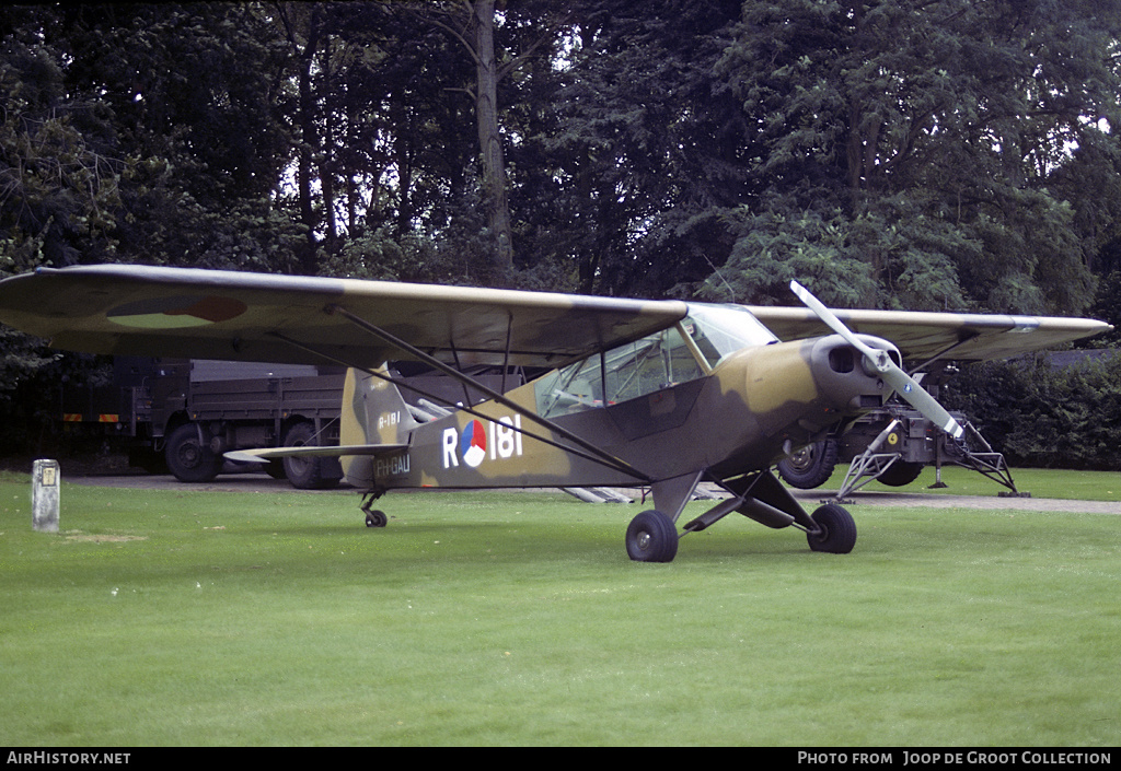 Aircraft Photo of PH-GAU / R-181 | Piper PA-18-135 Super Cub | Netherlands - Air Force | AirHistory.net #132908