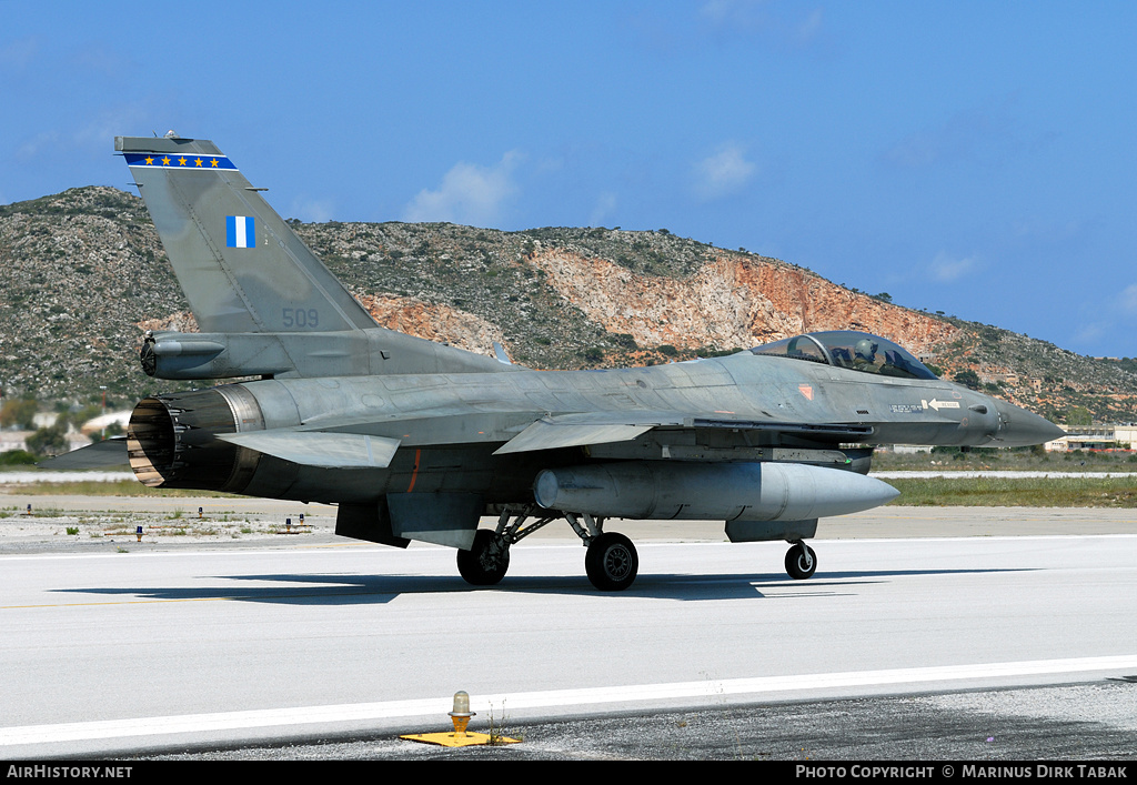 Aircraft Photo of 509 | Lockheed Martin F-16CJ Fighting Falcon | Greece - Air Force | AirHistory.net #132920