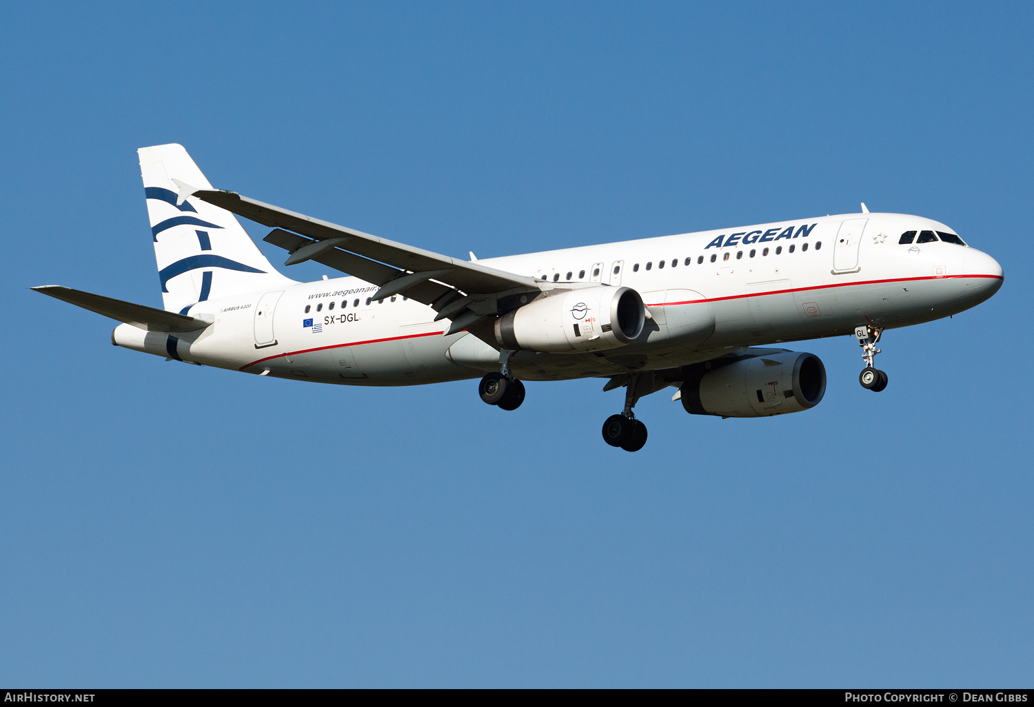 Aircraft Photo of SX-DGL | Airbus A320-232 | Aegean Airlines | AirHistory.net #132927