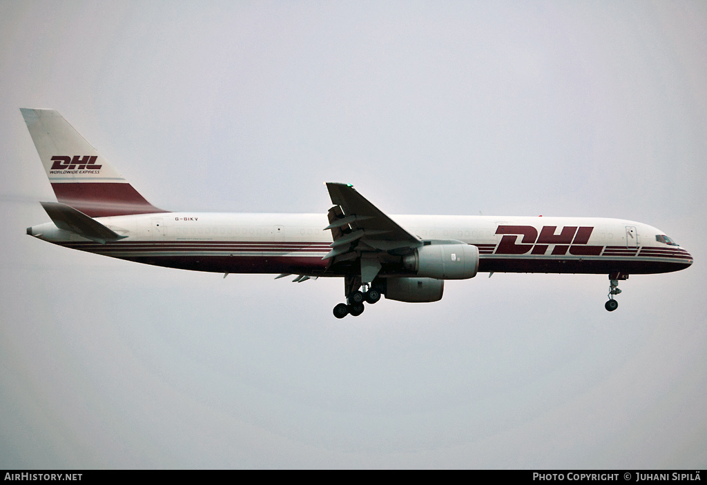 Aircraft Photo of G-BIKV | Boeing 757-236/SF | DHL Worldwide Express | AirHistory.net #132935