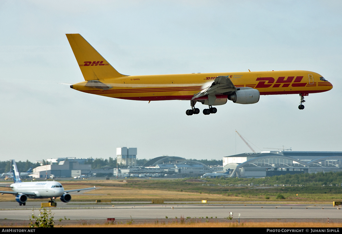 Aircraft Photo of G-BMRB | Boeing 757-236/SF | DHL International | AirHistory.net #132936