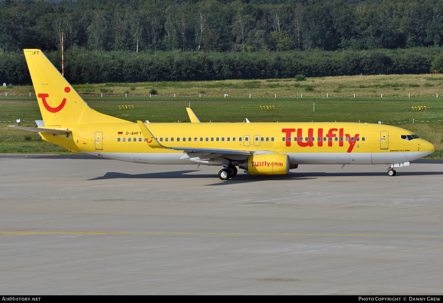 Aircraft Photo of D-AHFT | Boeing 737-8K5 | TUIfly | AirHistory.net #132948