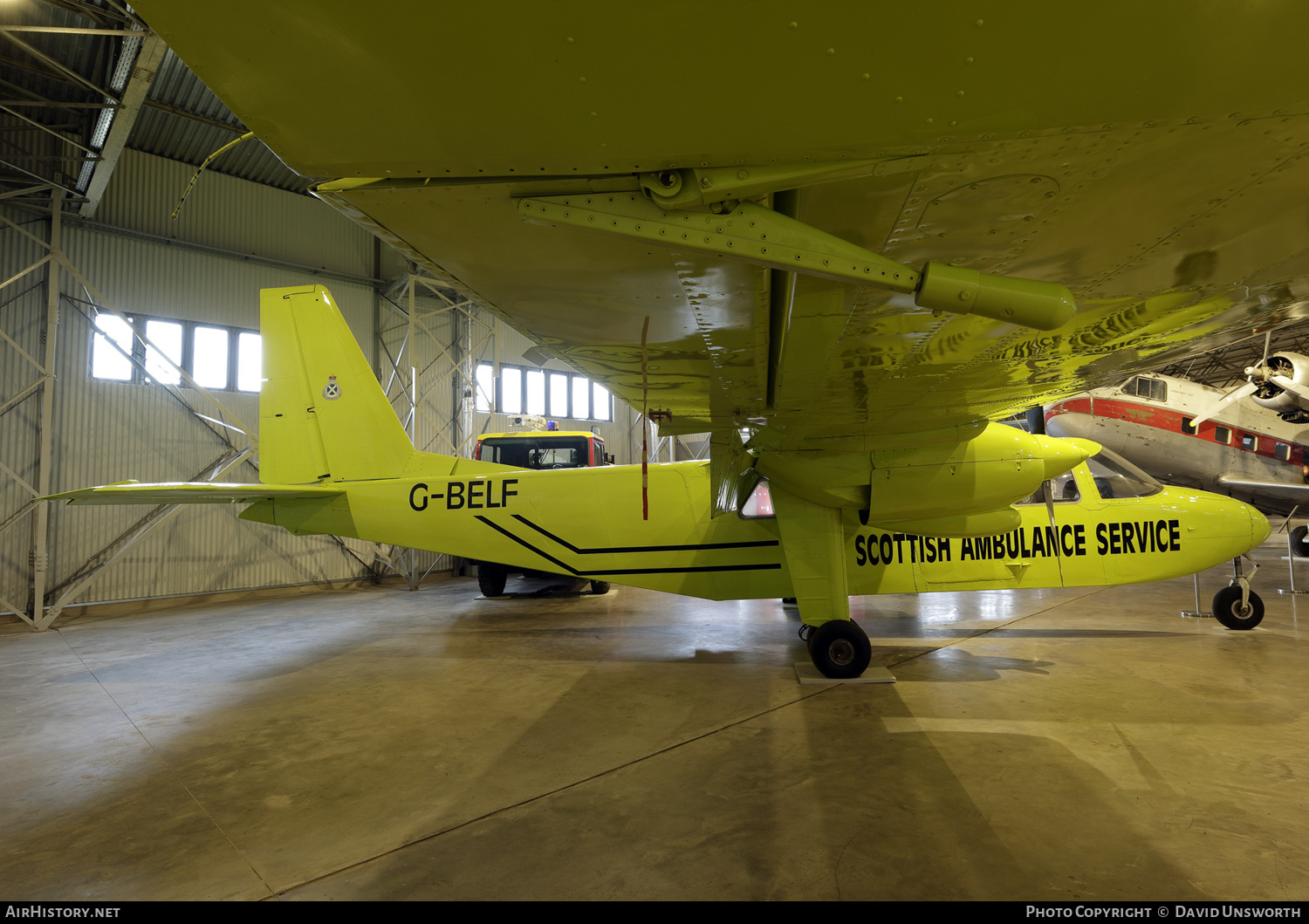 Aircraft Photo of G-BELF | Britten-Norman BN-2A-26 Islander | Scottish Ambulance Service | AirHistory.net #132955