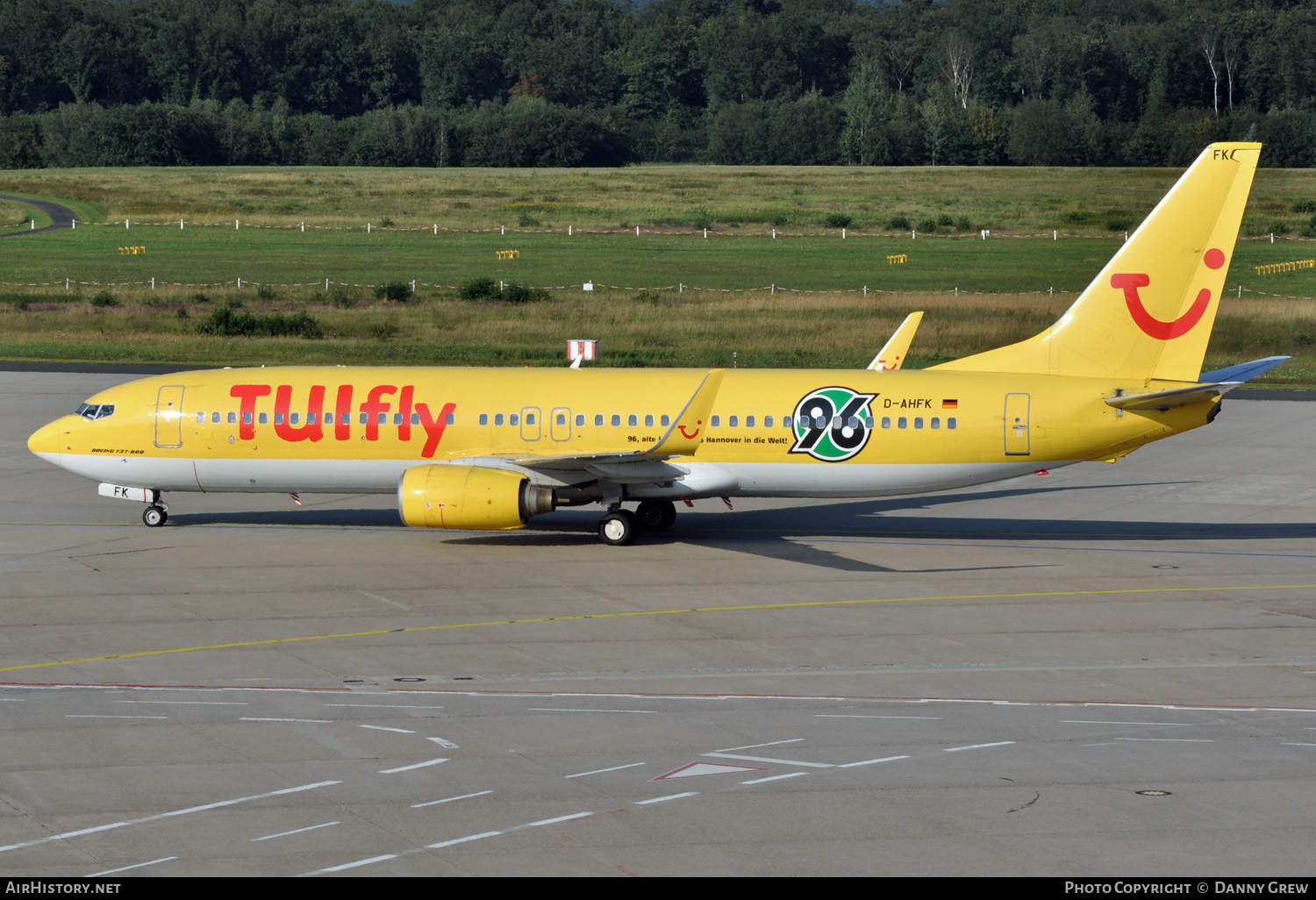 Aircraft Photo of D-AHFK | Boeing 737-8K5 | TUIfly | AirHistory.net #132961