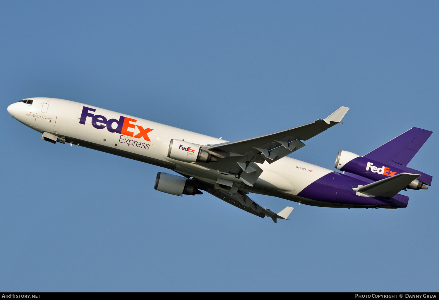 Aircraft Photo of N595FE | McDonnell Douglas MD-11/F | FedEx Express | AirHistory.net #132963