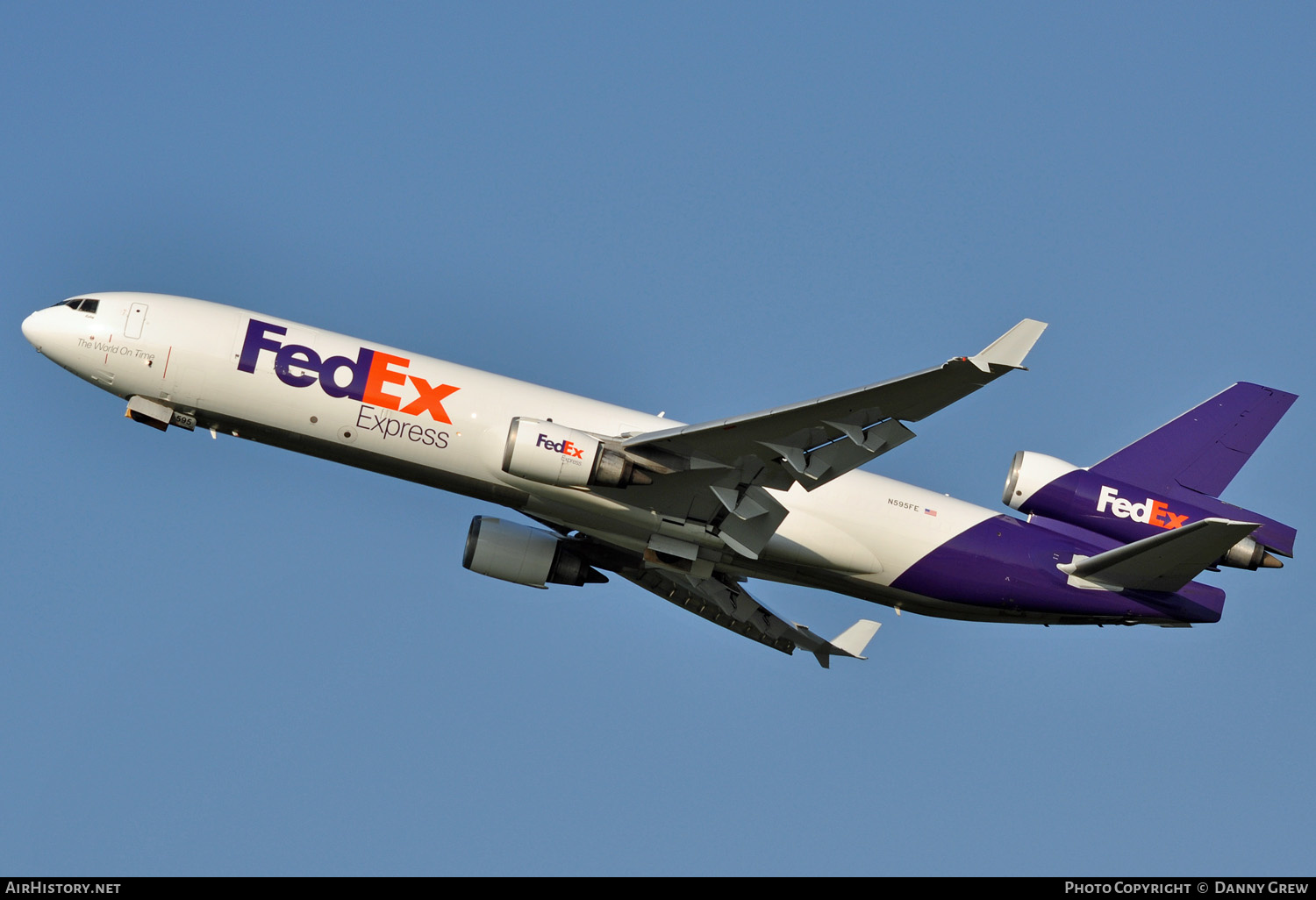 Aircraft Photo of N595FE | McDonnell Douglas MD-11/F | FedEx Express - Federal Express | AirHistory.net #132963