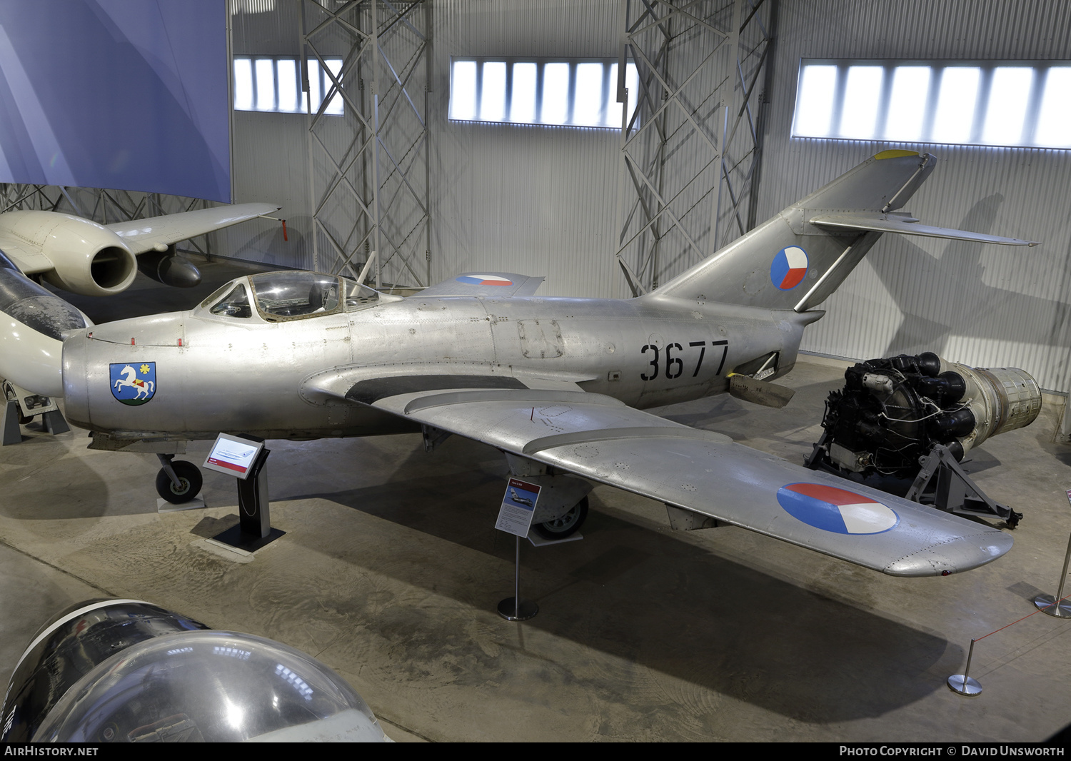 Aircraft Photo of 3677 | Aero S-103 (MiG-15bis) | Czechoslovakia - Air Force | AirHistory.net #132964