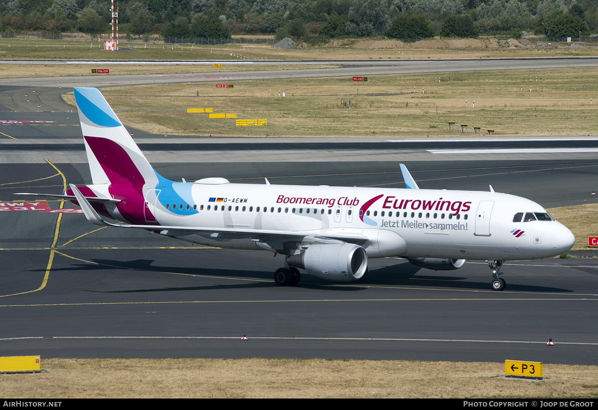 Aircraft Photo of D-AEWM | Airbus A320-214 | Eurowings | AirHistory.net #132986