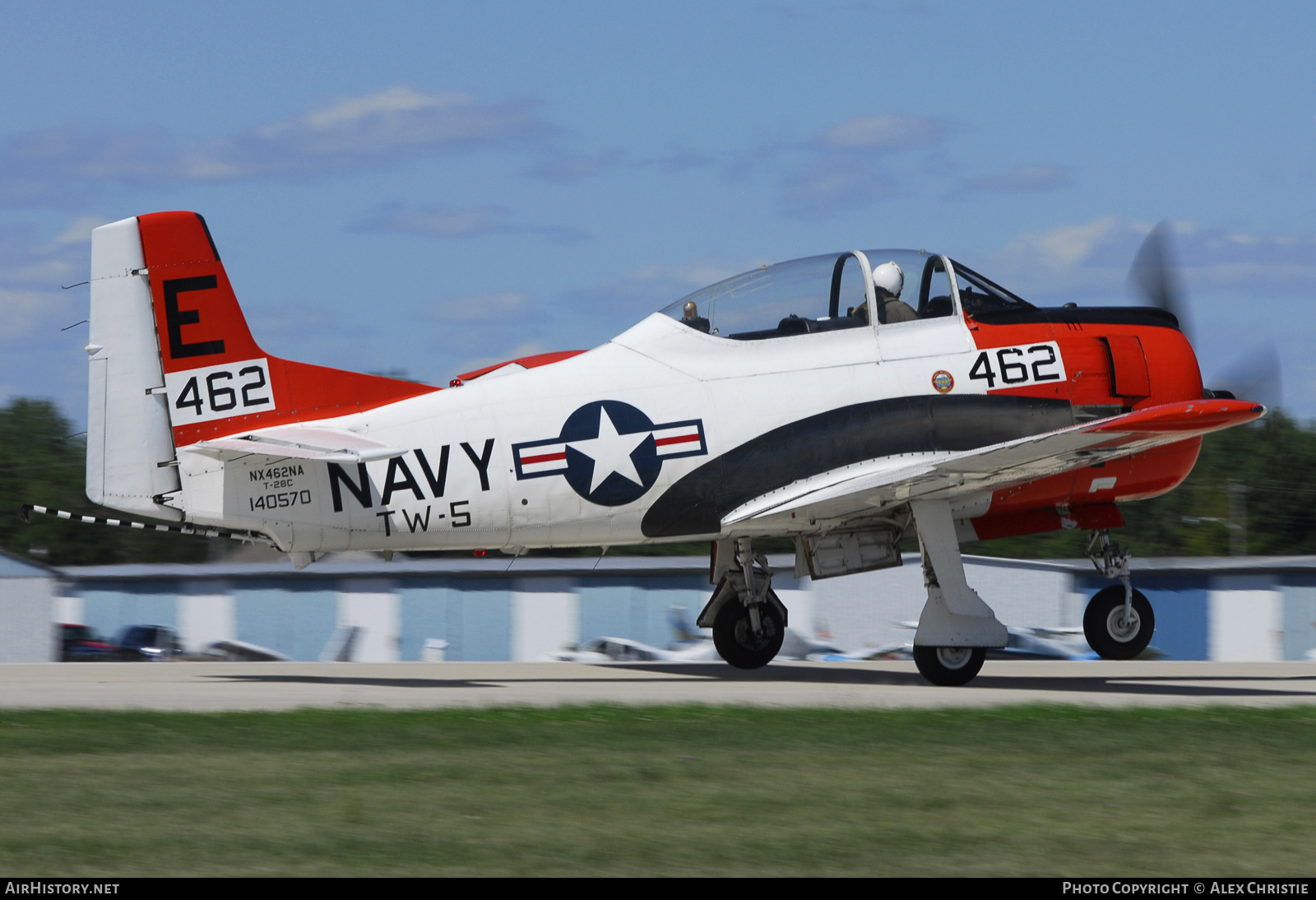 Aircraft Photo of N462NA / NX462NA / 140570 | North American T-28C Trojan | USA - Navy | AirHistory.net #132990