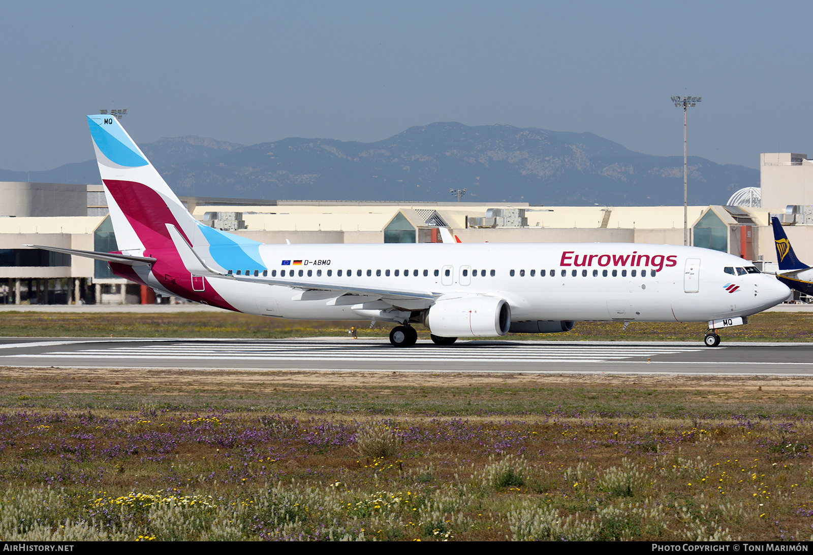 Aircraft Photo of D-ABMQ | Boeing 737-86J | Eurowings | AirHistory.net #132993