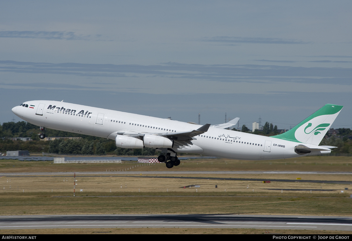 Aircraft Photo of EP-MMB | Airbus A340-311 | Mahan Air | AirHistory.net #132996